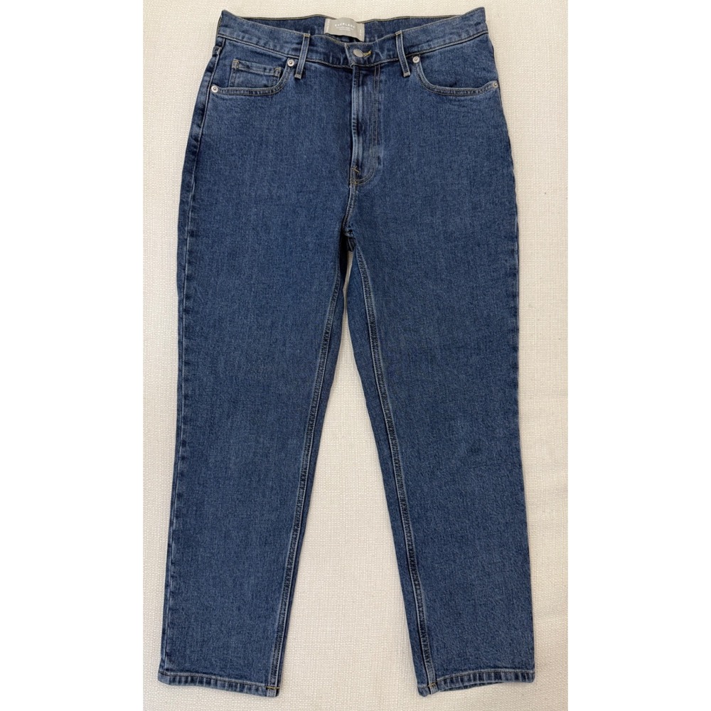 Everlane The Original Cheeky Jean Womens 29 Crop Straight Organic Cotton Exc